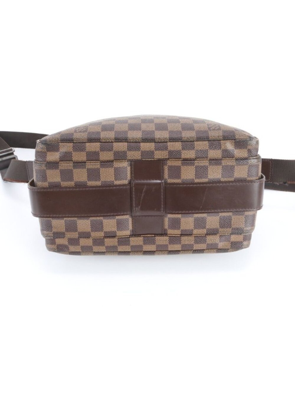 Louis Vuitton Damier Naviglio Leather Shoulder Bag Crossbody Messenger Business - Picture 6 of 11